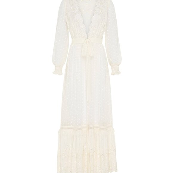 SPELL Darling Duster Eggnog Size Small b93E - Picture 7 of 13